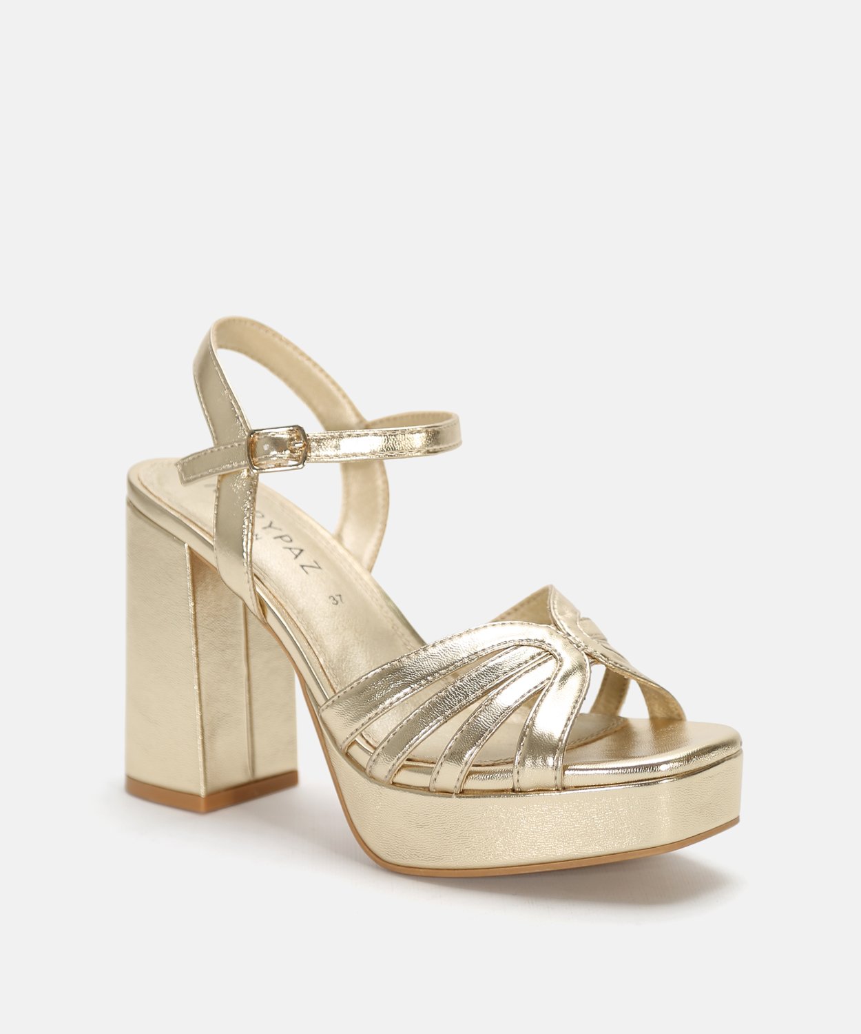 Sandalia plataforma multitiras image number null